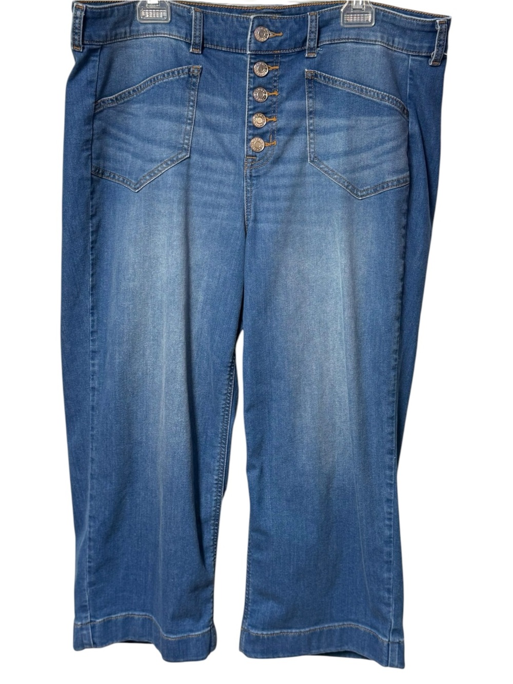 Torrid Wide-Leg Cropped Jeans Sz 18
